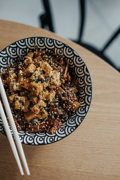 Domburi mushrooms